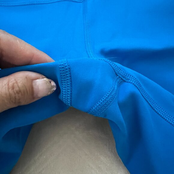 Lululemon Wunder Biker Shorts in Blue Size 6 - Picture 3 of 6